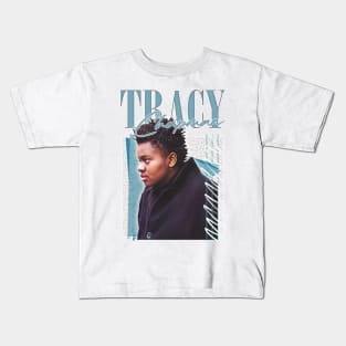 Tracy Chapman / Retro 80s Style Fan Design Kids T-Shirt